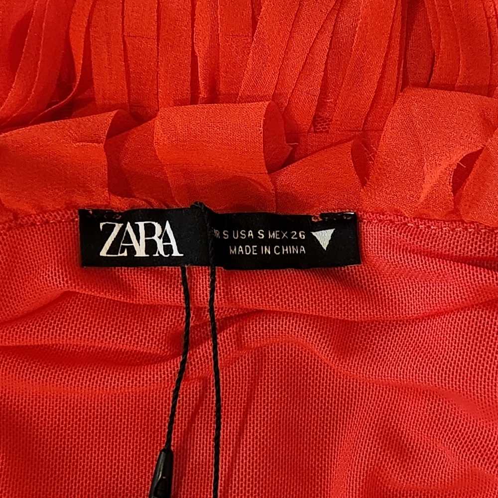 Zara Halter Mini Dress - Cherry Red ππ - Picture 8 of 11